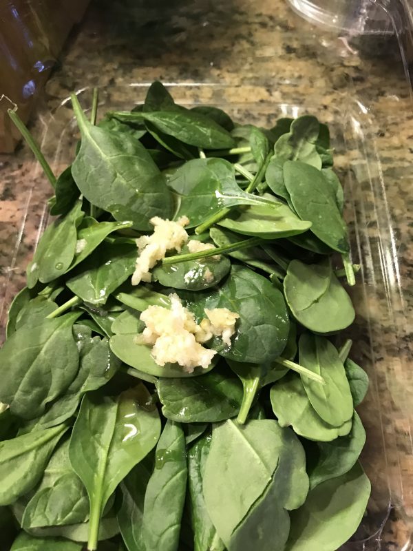 Garlic Spinach